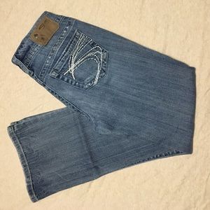 Silver Suki Jeans, Size 26
